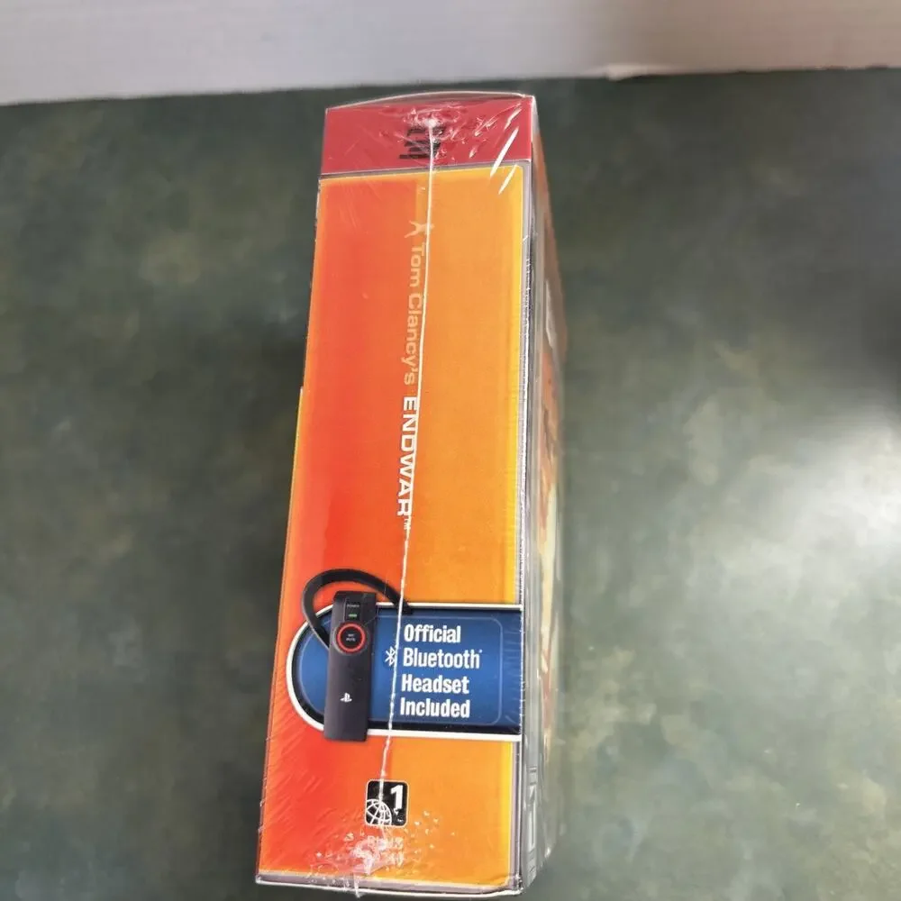 Tom Clancy’s EndWar PS3 Official Bluetooth Headset Bundle NEW SEALED READ 2008